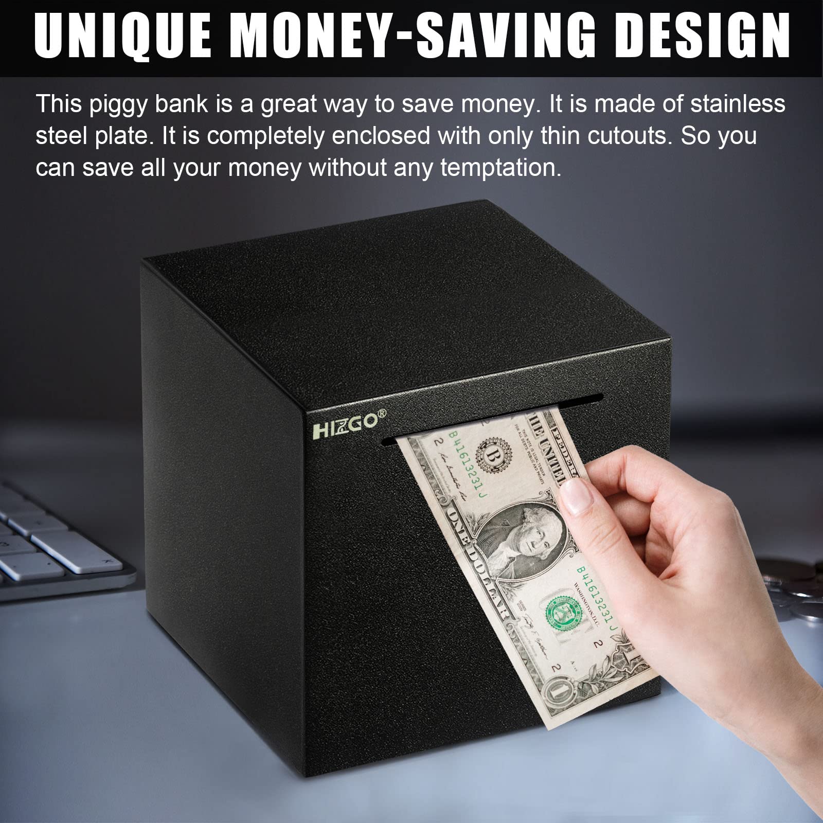 Hizgo desk scene demonstrates everyday use and decorative shine in home or office.