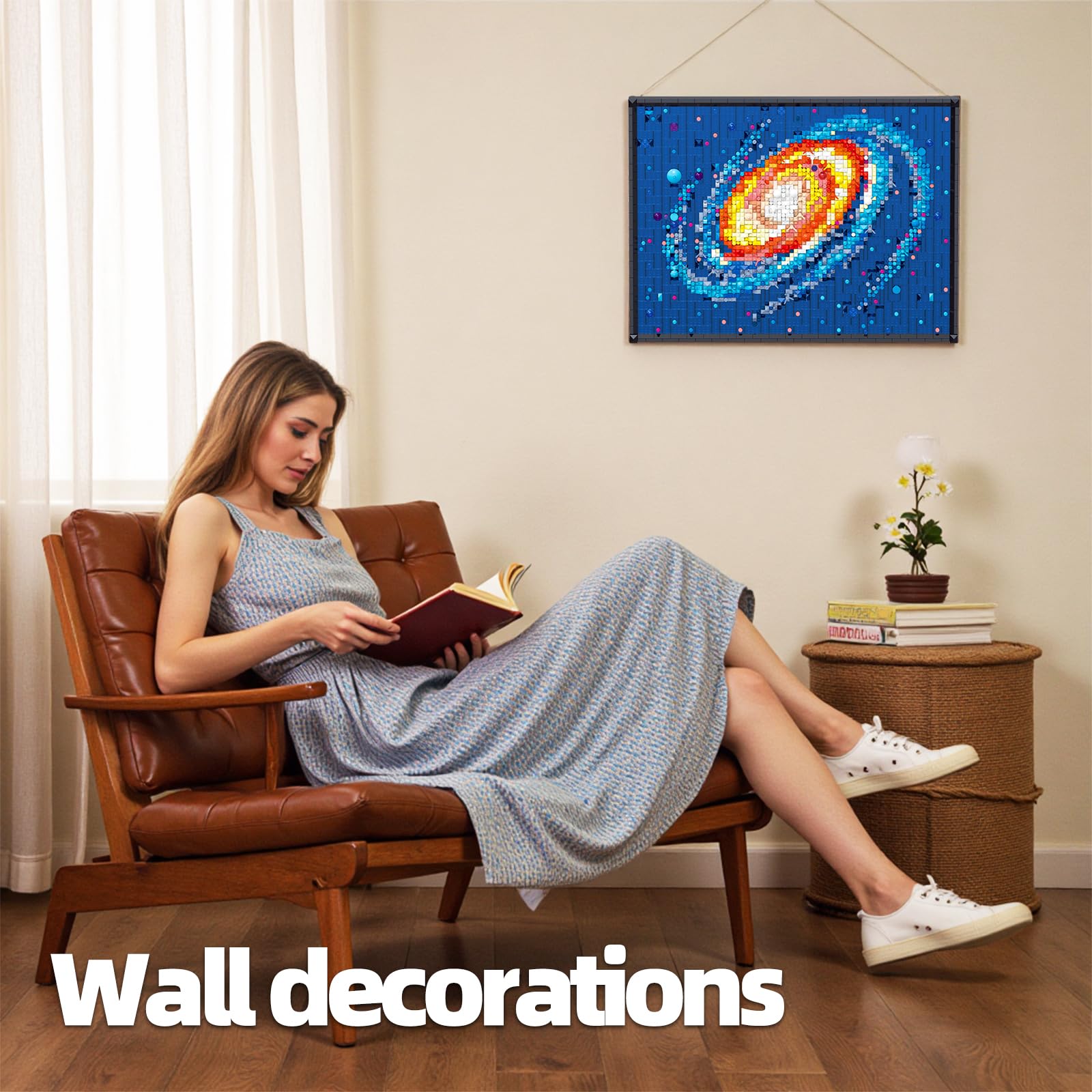 HJPLPXH cosmic space decor-ready adds sci-fi style to home or office.