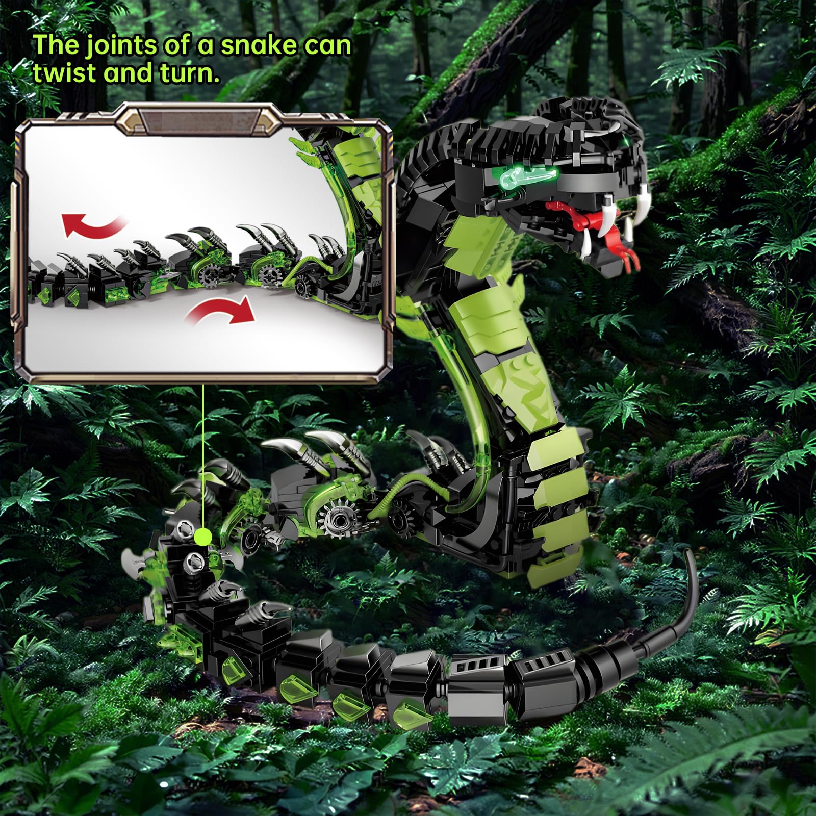 HJPLPXH mechanical cobra gift packaging ready for a thoughtful surprise