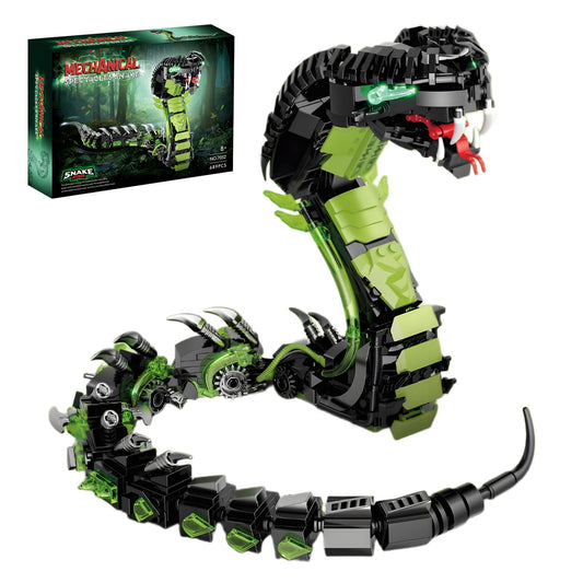 HJPLPXH mechanical cobra joints in motion for engaging STEM play