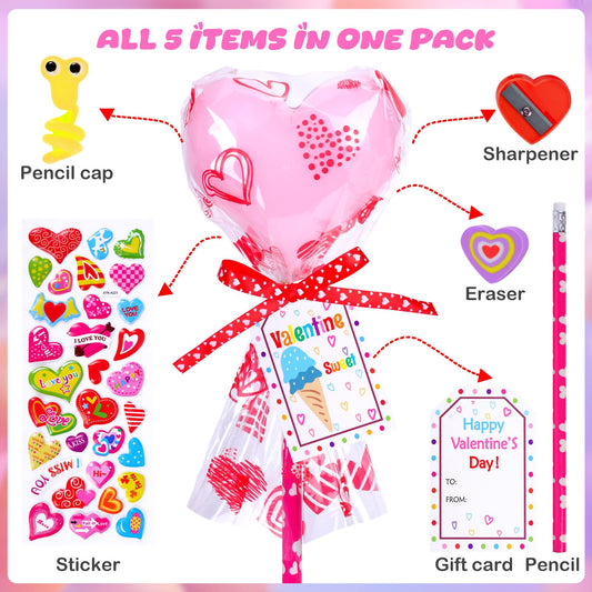 HKKDKTA Valentines cards 3x3 inches for easy, lovable school messages.