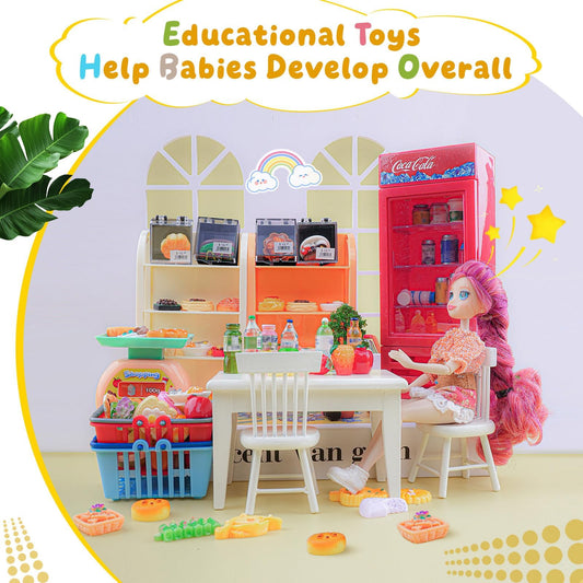 HKLMRO cash register adds authentic checkout play to any dollhouse store.