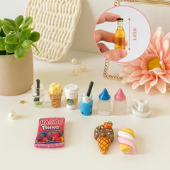 HKLMRO ice cream miniature cone for lifelike kitchen scenes