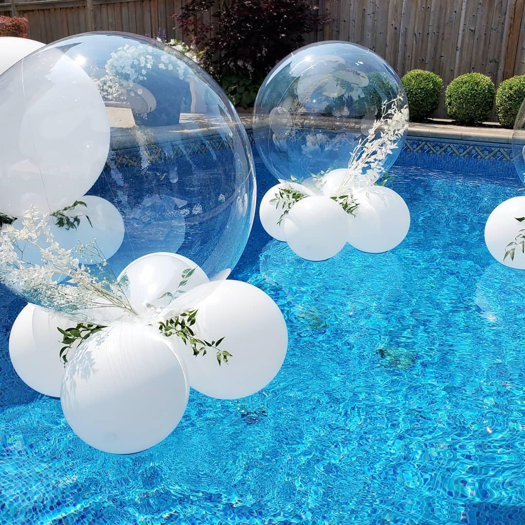 HKYOOD LED light up balloons accenting celebrations