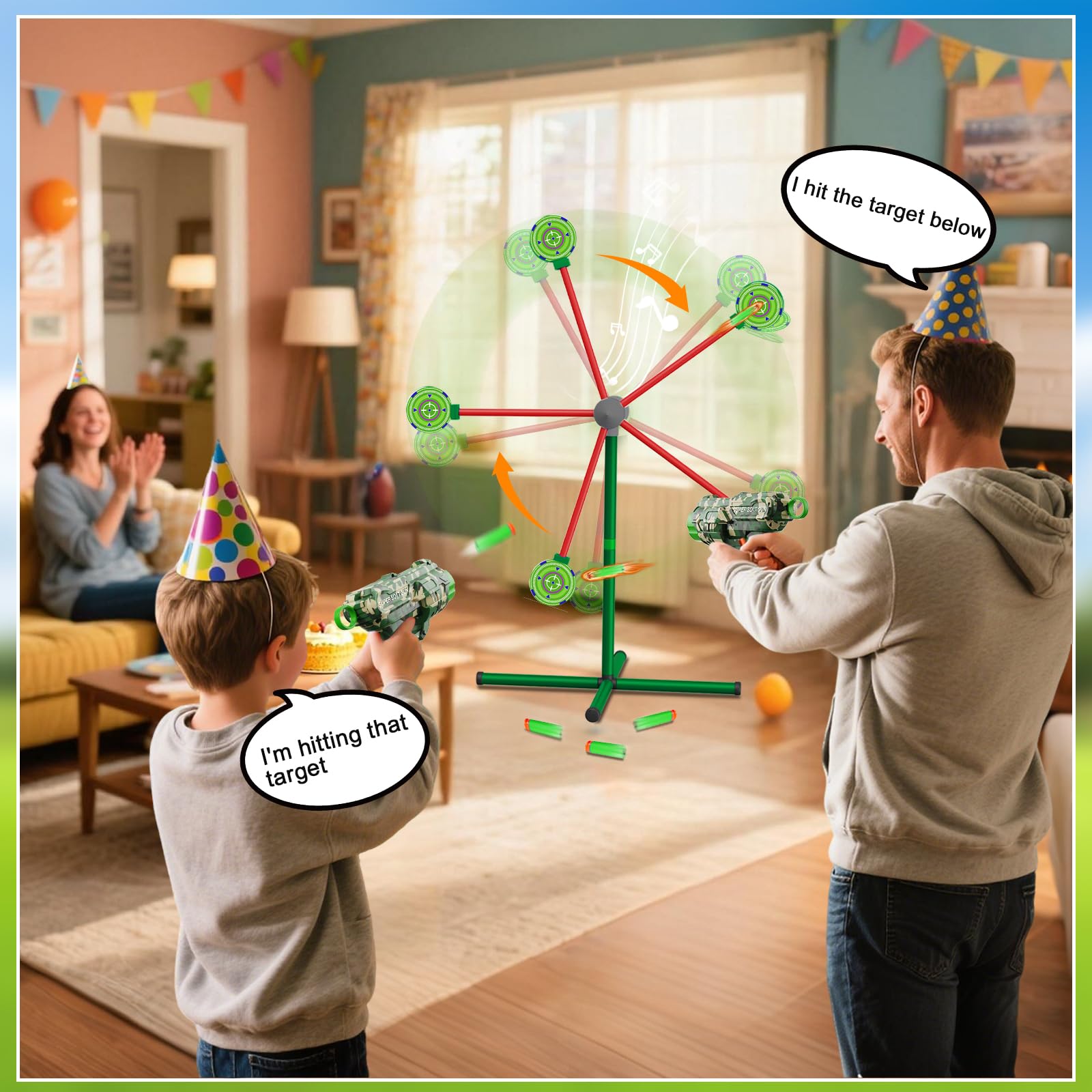 HLDYA easy assembly instructions for quick setup with kids.