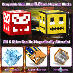 Hltyigr forest mine scene magnetic blocks stimulating storytelling and logic.