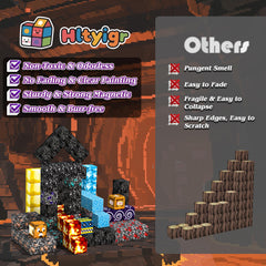 Hltyigr snow mountain scene blocks encouraging creative building and collaboration.