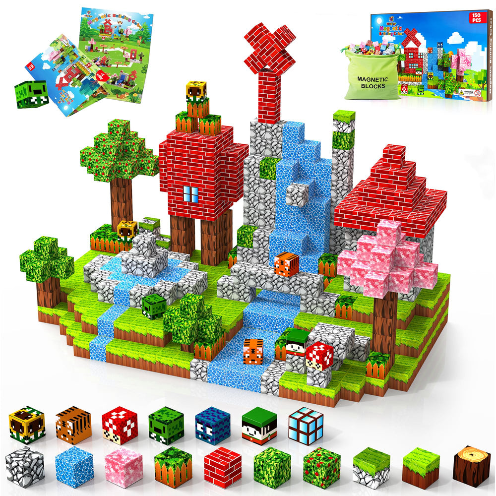 Hltyigr forest world blocks pack for imaginative play and STEM exploration.