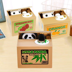HmiL-U Cat Stealing Money Bank eco-friendly materials
