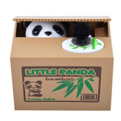 HmiL-U Stealing Coin Panda Box coin deposit action demonstrates interactive savings