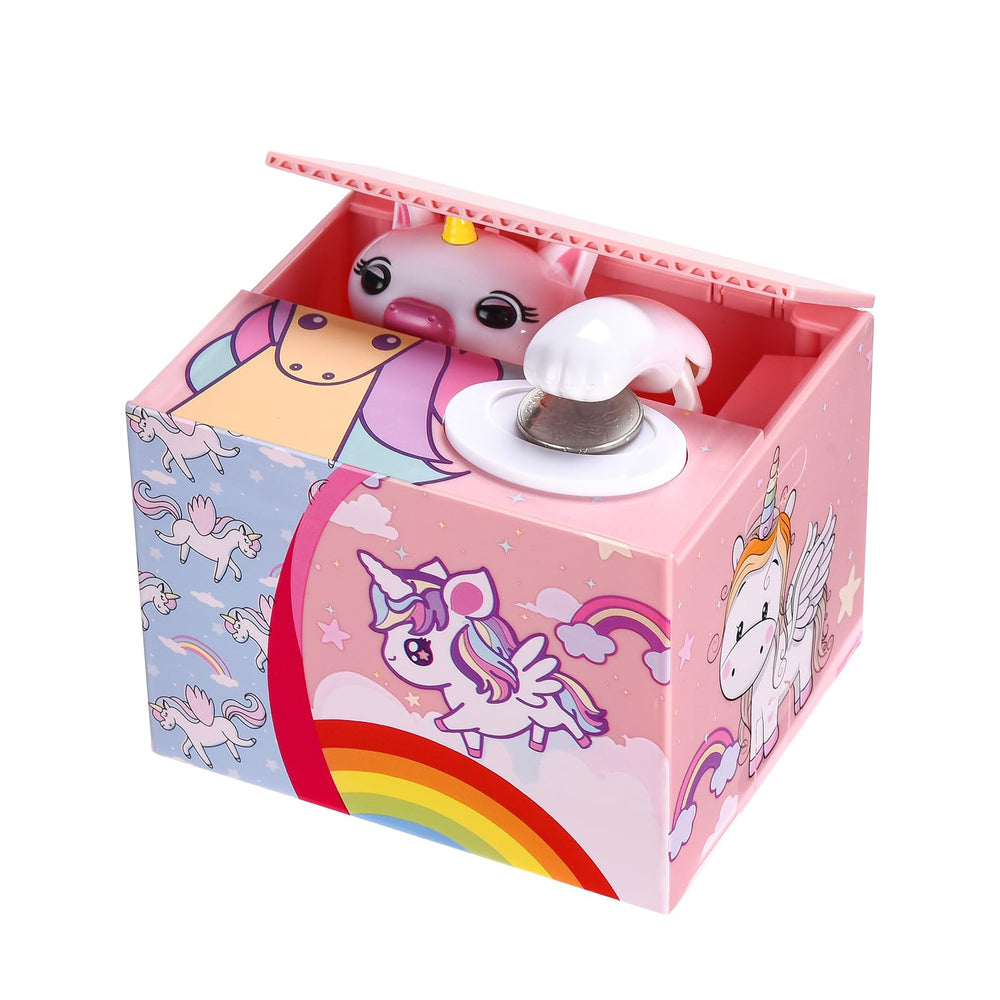 HmiL-U Unicorn Money Bank has compact dimensions for easy placement