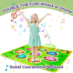 HmiL-U Whack-A-Mole mat ready for multiplayer competitive play