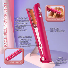 Ho ChuB curling iron and straightener tools spark creative hair design