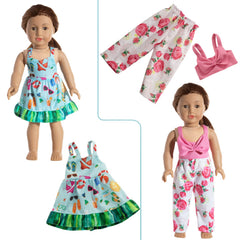 HOAKWA handmade sewing ensures durable, comfortable wear for your 18-inch doll.