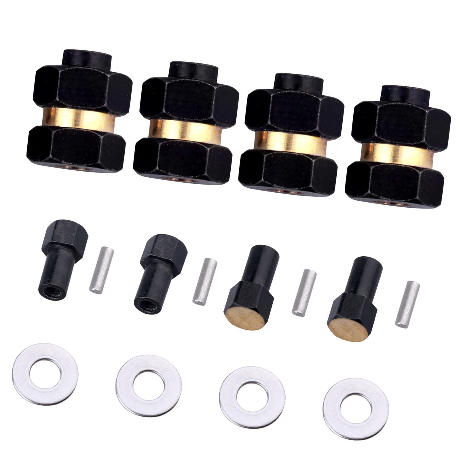 Hobbypark brass steering knuckle assembly offers durable precision steering