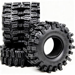 Hobbysoul RC tire 72x28 mud slingers delivering strong grip on loose terrain.