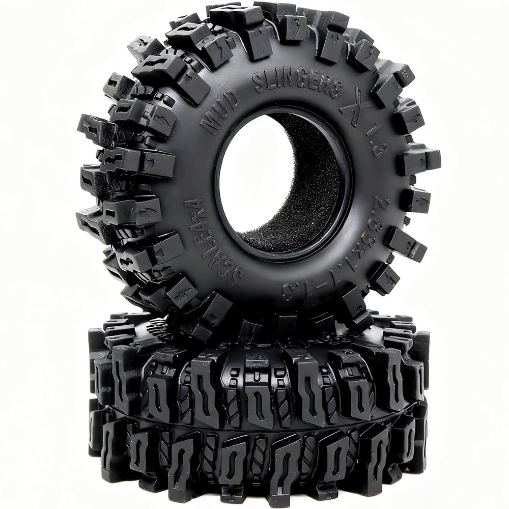 Hobbysoul soft sticky compound tire boosts traction in dry and wet conditions.