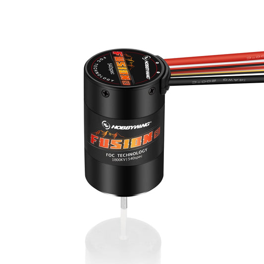 Hobbywing Quicrun Fusion SE 540 compact design enables cleaner layouts and easier mounting.