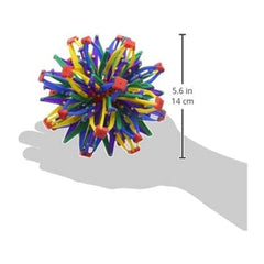 Hoberman Mini Sphere desk ornament adds kinetic art to space