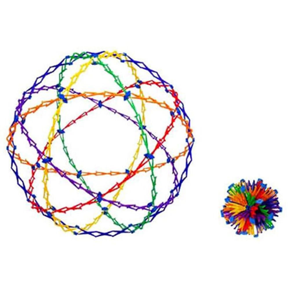 Hoberman Mini Sphere durable plastic with multiple points