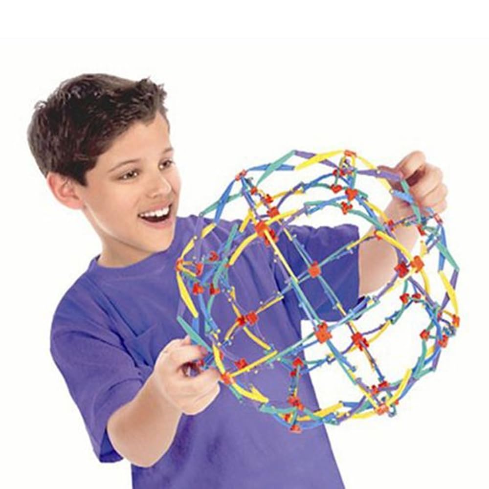 Hoberman Mini Sphere pamphlet offering tricks and practice ideas