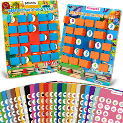 Hodurgyi memory game board front for shared travel play