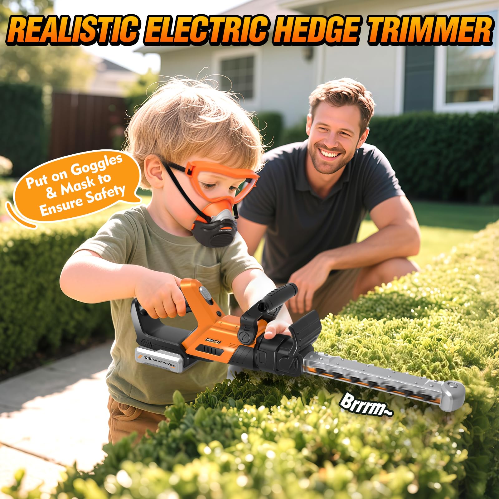 Hodurgyi 3-in-1 tools with lights and sounds boost interactive outdoor play.