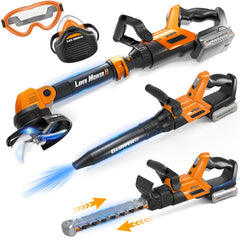 Hodurgyi 3-in-1 weed wacker toy enhances safe outdoor pretend play.