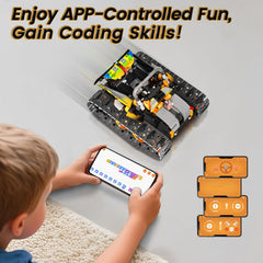 Hodurgyi 5-in-1 robot kit racing car for fast-paced, controllable play.