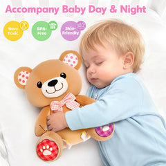 Hodurgyi bear-detachable-drum is portable and easy to clean for outings.