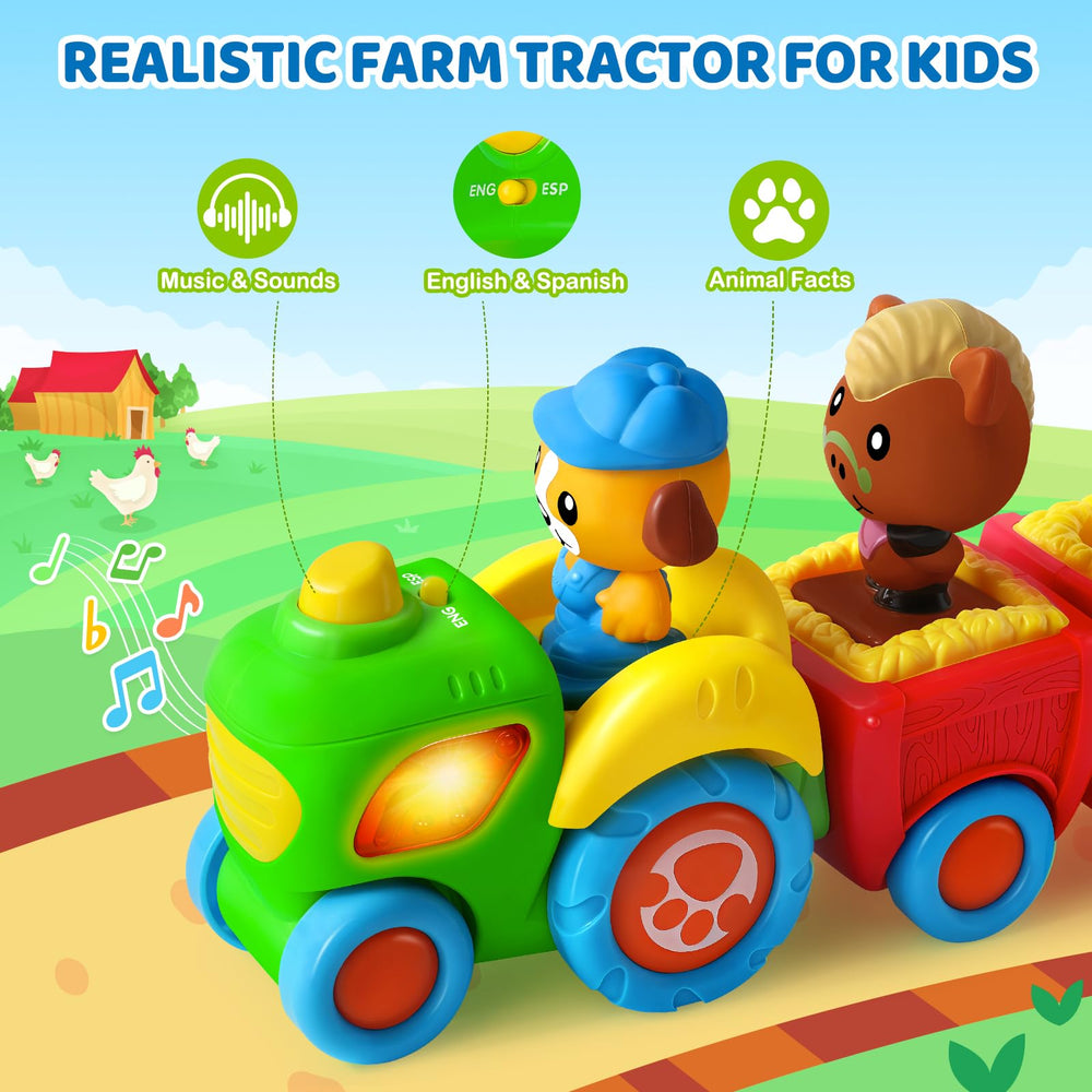 Hodurgyi bilingual learning toy switches English and Spanish for language exposure