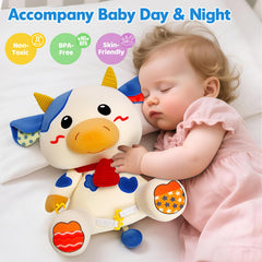 Hodurgyi cow detachable drum for easy cleaning and focused play