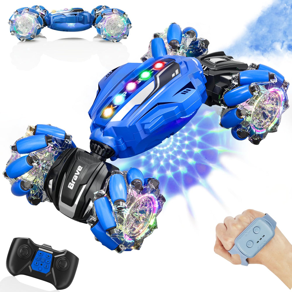 Hodurgyi gift-ready box includes car, remote, watch, and USB cable.