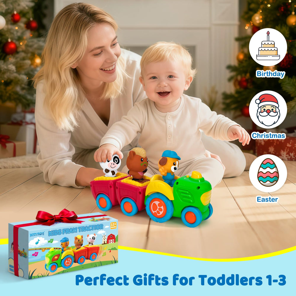 Hodurgyi gift-packaged tractor toy ideal for birthdays and holidays
