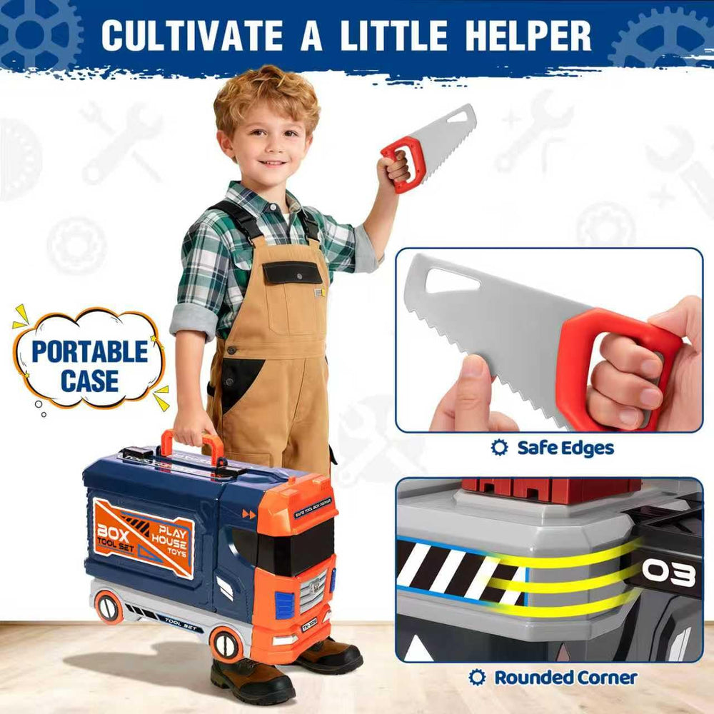 Hodurgyi compact portable design simplifies take-along play.