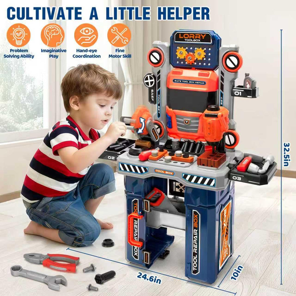 Hodurgyi power miter saw section invites pretend construction and coordination.