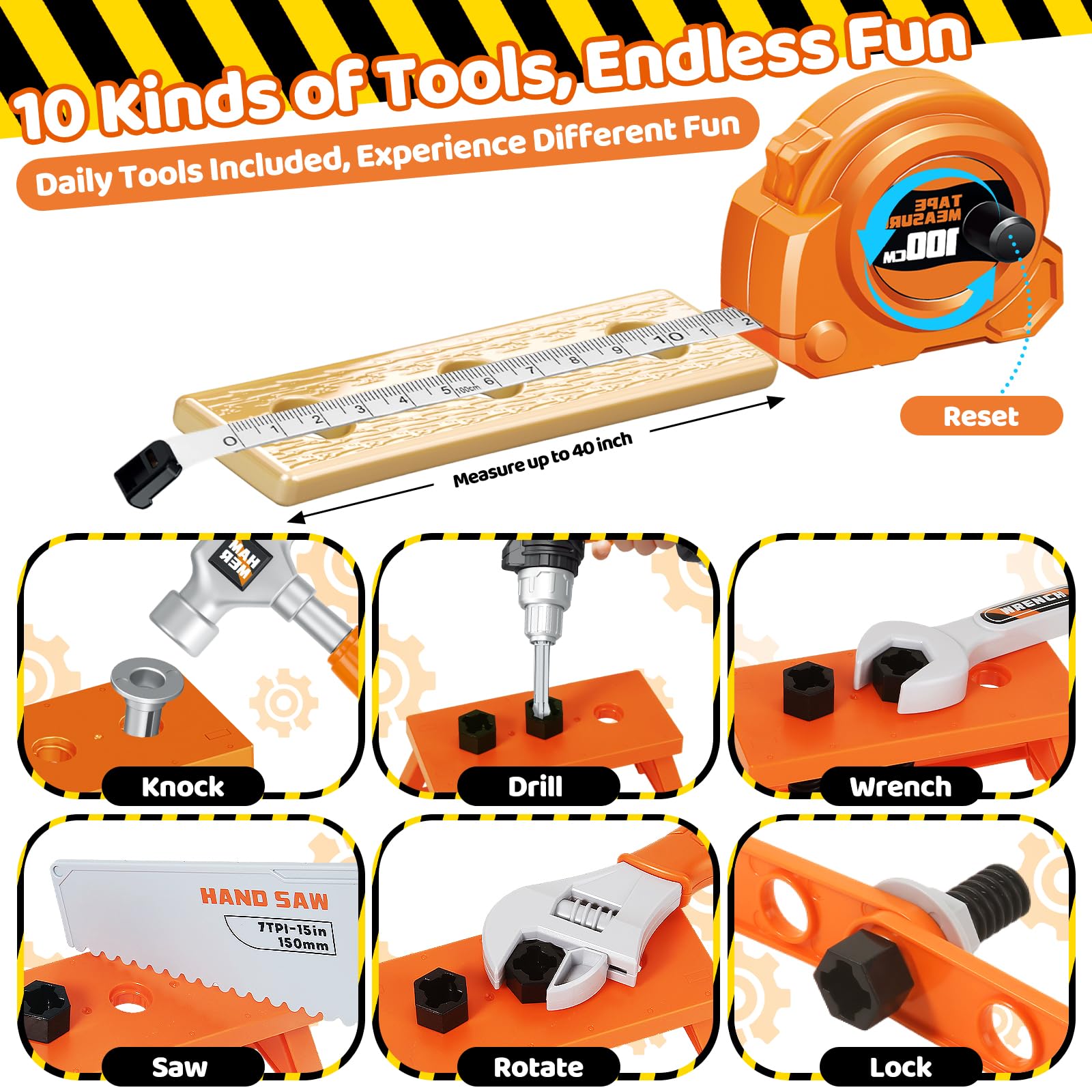 Hodurgyi measuring tape enhances measurement play and basic math skills