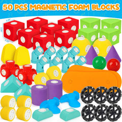 Hodurgyi magnetic foam blocks come in a gift-ready box for birthdays