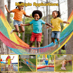 HOEE double-layer cargo net, durable and weather-ready for outdoor use.