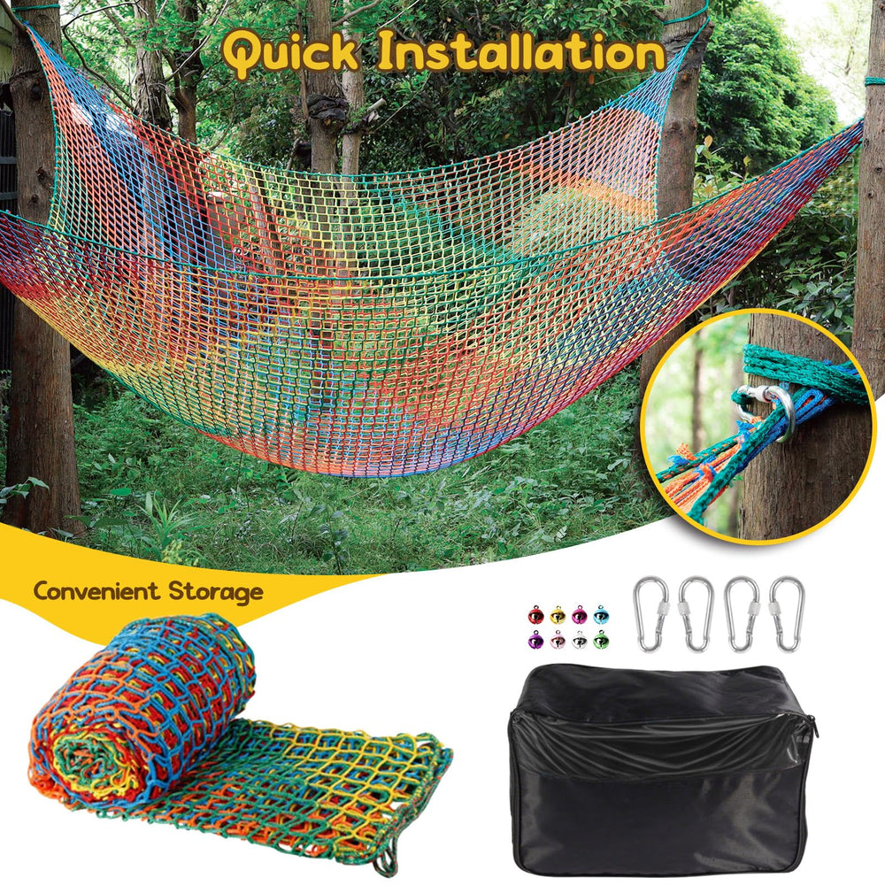 HOEE portable storage bag keeps kit organized for on-the-go play.