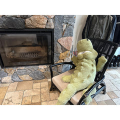 Hofun4U alligator stuffed animal 46-inch green doubles as plush decor and comfort.
