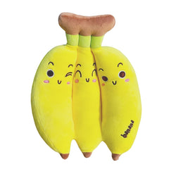 Hofun4U banana plush pillow close-up showing ultra-soft fabric for cuddles
