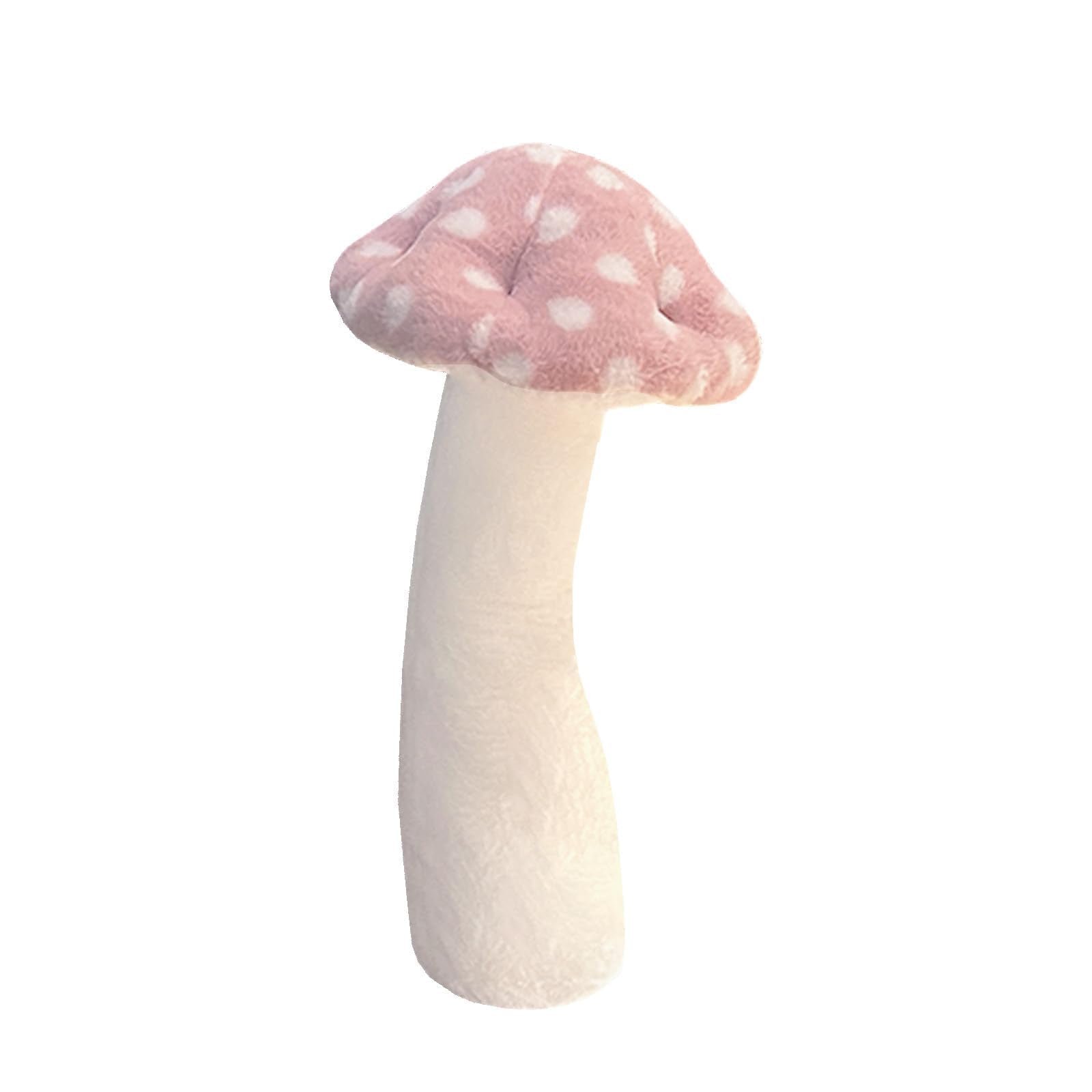 Hofun4U 39-inch mushroom plush pillow top view for cozy sofa lounging.
