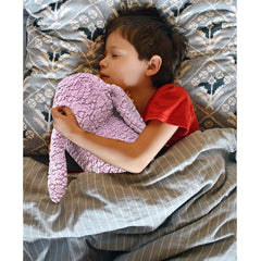 Hofun4U Rabbit Plush Pillow back view, plush comfort from every angle.