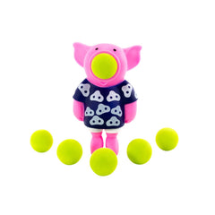 Hog Wild popper belly squeeze action delivers quick pop launches.