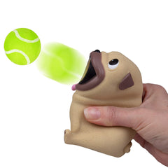 Hog Wild Pug Ball Popper foams balls ready for safe launch and family fun