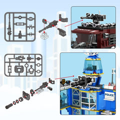 HOGOKIDS 1260-piece building kit offers a substantial project for exploration.