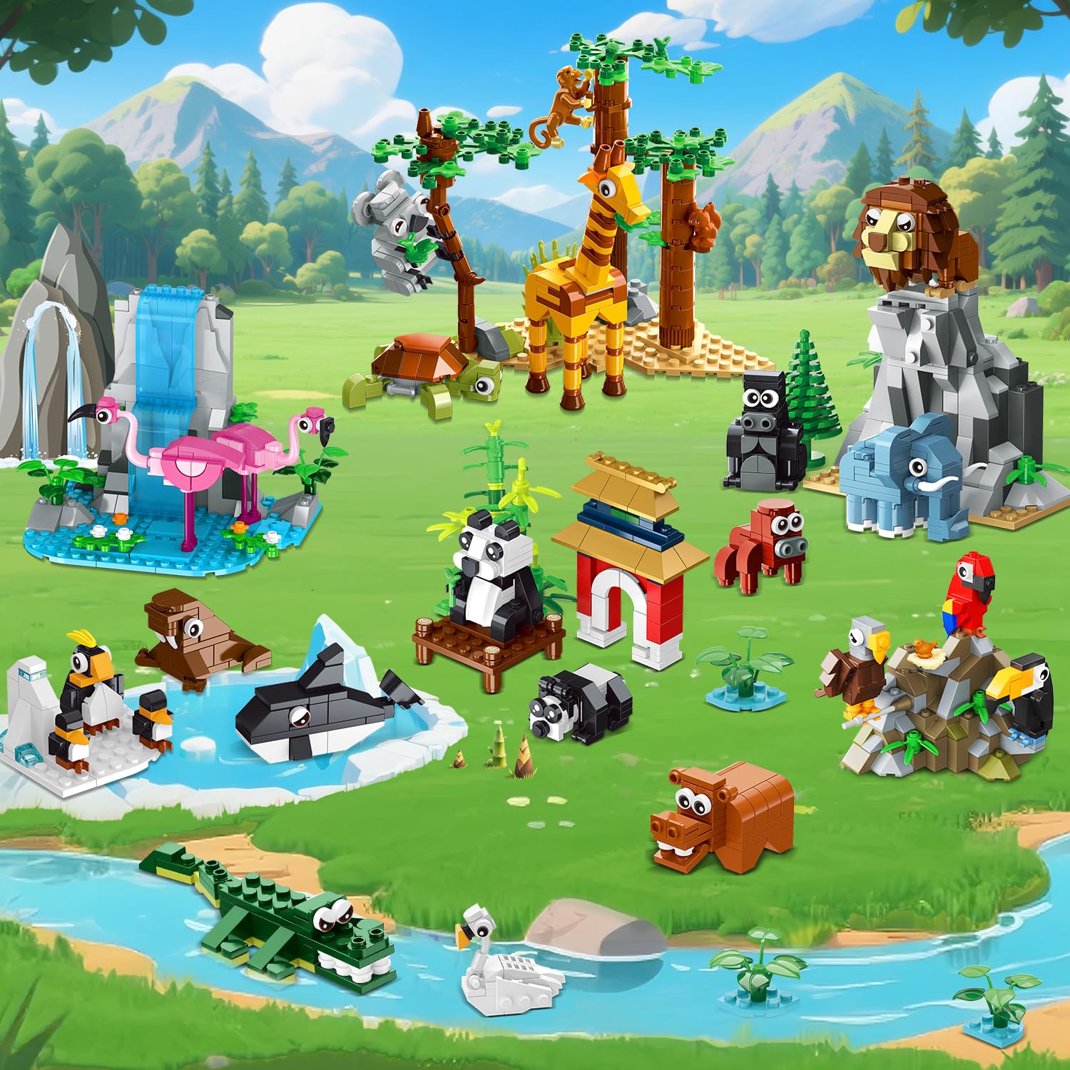 HOGOKIDS Build Guide showing step-by-step assembly for quick setup