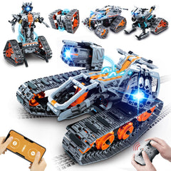 HOGOKIDS 5-in-1 STEM building set models for creative play and learning.
