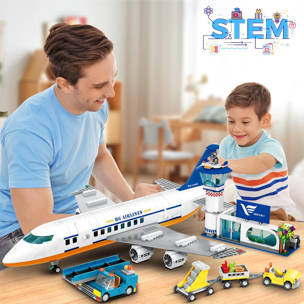 HOGOKIDS baggage conveyor belt supports realistic luggage flow in playtime.